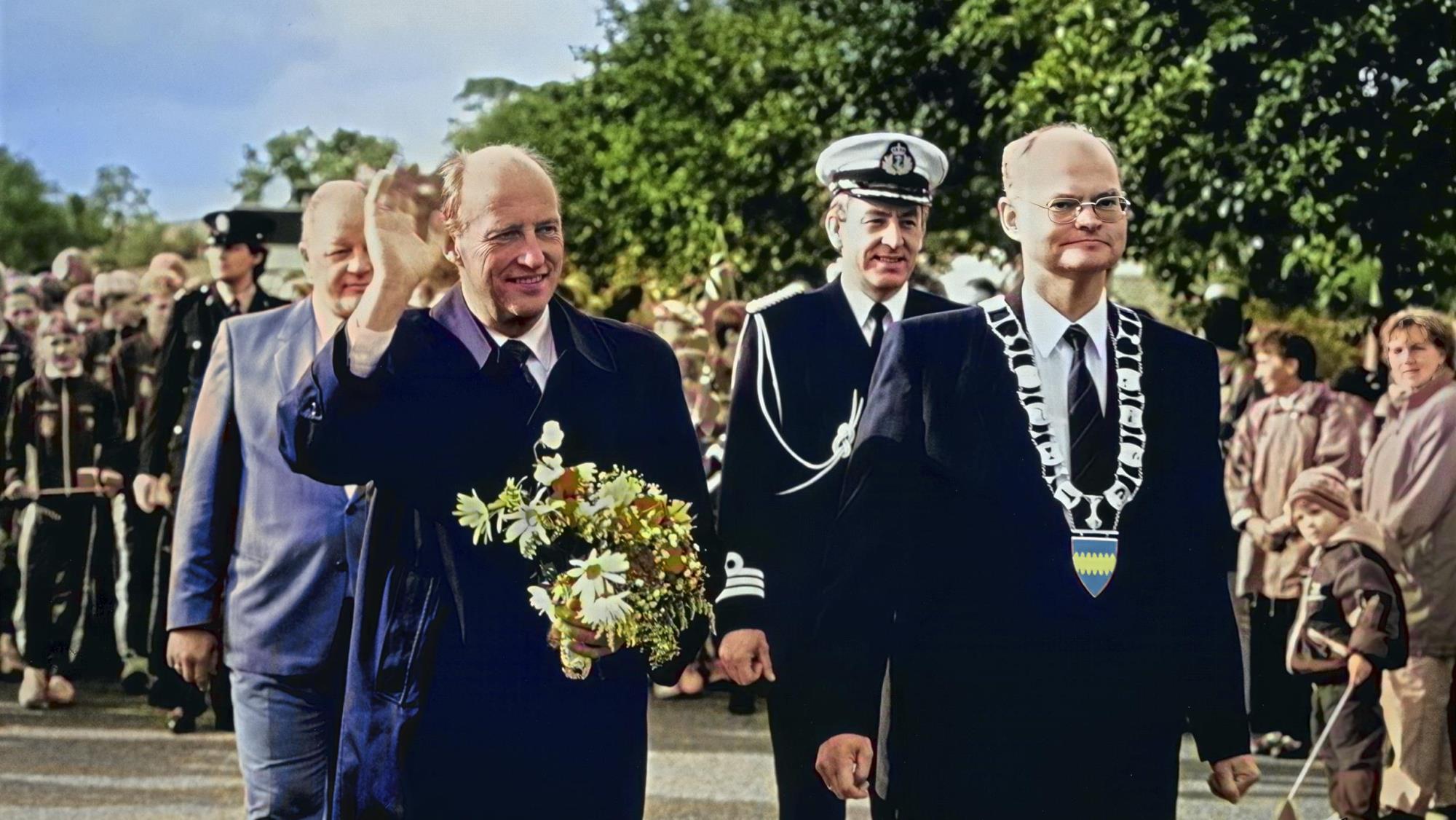 Lenkje til artikkel: H.M. Kong Harald V er død